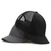 Bollmössor Big Head Man Plus Size Baseball Cap Men Summer Thin tyg Mesh Sun Hat Male Short Peaked Snapback Hats 55-62cm