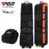 Golfväskor PGM Golf Aviation Bag Foldbar remskiva Portable Golf Bag Travel Bag Stor kapacitet Förvaringsväska Golf Sportutrustning HKB006 231102