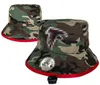 Nieuwe Designer Engeland Minnesota Emmer Hoeden Camo Vrouwen Vat Basketbal Honkbal Visser Gierig Voetbal Emmers Mannen Zon Cap Barrel Caps