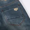 Męskie dżinsy włoskie vintage design męskie dżinsy ciemne proste parę bawełniane dżinsowe spodnie dżinsy męskie klasyczne dżinsy Homme 230403