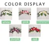 Decorative Flowers QWE123 Artificial Wreath Door Threshold Flower DIY Wedding Home Living Room Party Pendant Wall Decor Christmas Garland