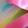 Gonne Tutu Gonna Ragazze Baby Birthday Party Fluffy Rainbow Skirt Colori neri Handmake Gonna da ballo di balletto Costume di Natale di Halloween 230403