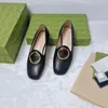 Chaussures décontractées de styliste, nouvelles chaussures de printemps pour femmes et filles, mocassins plats, mocassins en cuir souple