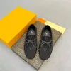 Bruiloft Designer Luxe Jurk Schoenen Casual Mannen Loafers Nieuwe Big Size Lazy Peas schoenen Borduren Mocassins Schoenen Suède schoenen 38-46