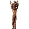 Decoratieve objecten Figurines Forest Godin Standbeeld Hars Tree God Sculpture Ornament Garden Crafts Creative Home Room Desk Decoration Accessories 230403