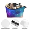 Cosmetische tassen De Galaxy Trapeziumvormige draagbare make-up Dagelijkse opbergtas Etui voor reistoiletartikelen Sieraden