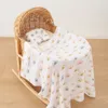 Cobertores Surtando Kangobaby Bamboo Cotton Fashion Indoor and Outdoor Baby Wrap Swaddle Swaddle Clanta 230331