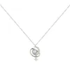 Pendant Necklaces Selling Silver Color Fashion Personality Women's Grey Moon Meteor Necklace Gift P534