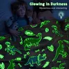 Blankets Luminous Unicorn Dinosaur Throw Blanket for Girls Boys Plush Flannel Christmas Tree Glow in the Dark Super Soft 231102