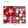 Juldekorationer Tree Top Star Ball Painted Present Box Set Ornament 231102