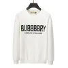 Burrberry tröja designers mode man kvinnor tröja brev tryck tröjor hösten vinter bur hoodie casual toppar fashionabla kappa