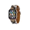 Cinturino per orologio di design di lusso adatto per applewatch Cinturino per orologio Apple iwatch123456 Generazione in pelle 38/40/42/44mm