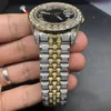 Классическая горячая продажа мужской бриллиантовые часы CZ Diamond Watch