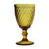 Wine High Scream Tumbler Kitchen Tabletop 2023 New Wholesale Vintage Emed Green Wedding Party Glass Goblet 4.23