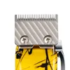 Hårtrimmer Wmark NG411 Transparent stil Yellow Base Professional laddningsbar Clipper Cord Cordless med kilblad 231102