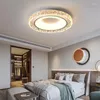 Plafondlampen LED Round Licht woonkamer slaapkamer keukenverlichting armaturen met externe bedieningoppervlak decoratief