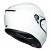 AGV Full Helmets Men and Women's Motorcycle Helmets AGV K6 Gloss White Sport Touring Urban Helmet M L Wn Aleq 907z