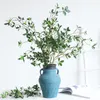 Decoratieve bloemen 73 cm / 113 cm kunstmatige ficus boomtak takken plastic planten mini buiten bruiloft huisdecoratie bloemstuk