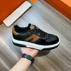 Man casual schoenen echt leer lage sneakers Diepe sneaker buiten wandelen flats straatstijl veterschoenen met doos 38-46EU