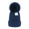 Beanie Cap Herren Designer Hüte Neue Mode Frauen Damen Warme Winter Beanie Große Kunstpelz Pom Poms Bommelmütze Outdoor 2023