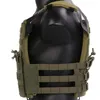 Jagende jassen tactisch vest molle jpc paintball borst beschermende plaat drager multicam gevechten