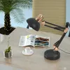 Desk Lamps Vintage Flex Table Lamp Bed Reading Light Computer Desks Decoration Office Equipment Fold Work LED Studio With Base Book To Read Q231104