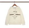 New Mens Classic Casual Sweatshirts Men Spring Autumn Clothing Sweaters Men's Women Top Knitting Shirt Outwear Embroidery Clothes A003
