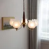 Lampade a sospensione Lampada a LED vintage Lampada da soffitto a stella in vetro Design per la casa Lampadari di design di lusso