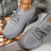 Size Dress Knitted Sneakers Lightweight Plus Casual Flats Female Tennis Non-Slip Women Sport Shoes 230403 265