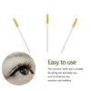 Makeup Borstar 100 stycken Eyebrow Brush Eyelash Mascara Borsting Tools Spoolies Make-Up Tool in Bag Packages for Women Type2