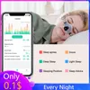 Schlafmasken upgradeSchlafatmung Apnoe-Monitor Bluetooth-Schnarchgerät Atemüberwachung verbessern die Qualität 231102