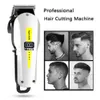 Hair Trimmer Professional Clipper Powerful Lithium Battery USB Chargeable LCD Display Home Man Beard Shaver Cutting Machine 231102