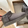 Australien Plattform Hausschuhe Frauen Tazz Tasman Mini Schnee Stiefel U99 Winter Schaffell Pelz Damen Klassische Ultra Wildleder Wolle Ankle Booties größe 35-43