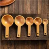 Wooden Measuring Coffee Scoop Coffee Spoon in Beech Wood Tablespoon for Coffee Beans, Ground Beans, Protein Powder, Spices, Tea