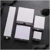 Jewelry Stand White Der Packaing Box Organizer Engagement For Ring Earrings Bracelets Necklaces Holder Display Case Gift Box Dhgarden Dhm9P