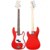 ST Bass Guitar Maple Body Electric Bass Guitar Professional Play Performance with Bag Strings Strap Tuner Guitar Accessories