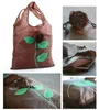 Sac de rangement pliable en forme de fleur de Rose, sac à main écologique réutilisable, sacs de courses environnementaux pliables, grand sac d'épicerie