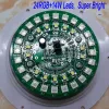 5 БЫСТРАЯ Бесплатная Доставка 38LEDS Горячие 117 мм Прямая зарядка перезаряжаемая водонепроницаемая 16 цветов меняющаяся беспроводная светодиодная система освещения