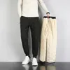 Men's Pants Winter Lamb's Wool Fleece Warm Men Casual Loose Outdoor Sweatpants Joggers Sportswear Plus Size 6XL 7XL Thick Trouser