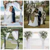 2PC Wedding Tacdrop ​​Kurtyna Szyfonowa Zabójca do materiału na ślub Halloweenowe zasłony Panele z kieszeniami prętowymi dekoracje okienne 150x215 cm