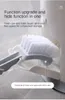 Poubelles Poubelle à capteur intelligent poubelle automatique de salle de bain poubelle domestique avec couvercle brosse de toilette poubelle à couture étroite étanche 231102