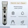 Tondeuse à cheveux barbier tondeuse professionnelle pour hommes coupe-barbe électrique Machine de découpe coupe sans fil filaire 231102