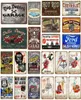 2021 Funny Designed Rod Garage Decor Vintage Metal Tin Signs Classic Car Motor Battery Tools Wall Art Plate Shabby Chic Painti9306284