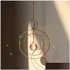Tuindecoraties Crystal Wind Chimes Suncatcher Regenboog Chaser Prism Maker hangende hanger raam naar huis boho kamer dh2l8