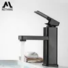 Bathroom Sink Faucets RETHME Black/Chrome And Cold Mixer Vanity Kitchen Deck Mounted