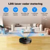 Liectroux X6 LDS Smart Robot Cleaner ، التنقل الليزري الليزري ، التنقيب الجاف الرطب ، شفط 6500Pa ، خريطة متعددة الطابق ، تعزيز السجاد