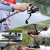 Baitcasting Reels Sougayilang Spinning Reels 8kg Max Drag Metaleva Grip 5.2 1 High Speed ​​Spinning Reel voor karper vissen Reels Carretilha de Pesca 230331