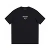23SS Mens T Shirt Designer koszulka męskie TEE PURE BAWIEDOWA Luksusowa tkanina druk pasująca Para odzież S-5xl