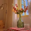 Decorative Flowers Artificial Campanula Fake Plants Dried For Wedding Decoration Garden Home Party Table Ornaments