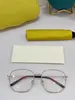 Lyxdesigner högkvalitativa solglasögon 20% rabatt på Simple Square Mirror Quan Zhilongs samma 0396o anti Blue Light Plain för män kvinnor